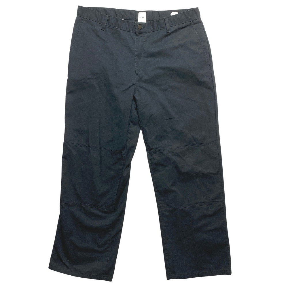 Dickies Work Pants Mens 38x30 Black Regular Fit Double Knee W9413FX